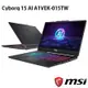 米特3C數位–MSI 微星 Cyborg 15 AI A1VEK-015TW Ultra7/16G/1T 電競筆電