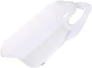 [YARNOW] Chest Protector Kick Punching ing Gloves Uniform Martial Umpire Guards Karate Stand ing Belt Men Gear Fencing Tools for Protective Accessory Polyester White