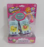 SHOPKINS WALKIE TALKIES SET for Kids Static Free Extended Range MOOSE New Sealed