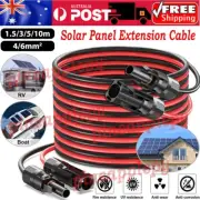 1.5/3/5/10M Extension Cable Wire Connectors Solar Panel To Regulator 4mm² / 6mm²