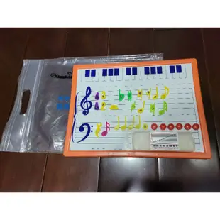 全新 音樂 音符 鍵盤 兒童教具 玩具 磁鐵