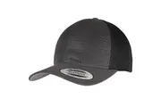 Flexfit Unisex Adult 360 Omnimesh Mesh Two Tone Cap (Charcoal/Black) (One Size)