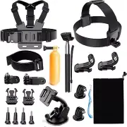 DJI Gopro Hero 12 Mini 11 10 Camera Accessories Mount Case Kit AKASO APEMAN SJC