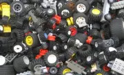 ☀️40 LEGO ASSORTED WHEELS LOT (makes 10 VEHICLES) trucks city cars tires racecar