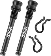 STARTIST Titanium Bolts for Bike Disc Brake Pads Threaded Pins Bike Brake Caliper Bolt Screws with Snap Rings for Mountain Bicycle
