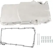 TJHSM 12624617 Engine Aluminum Oil Pan Retro Replacement for 2005 2006 2007 2008 2009 2010 2012 2013 Corvette 6.0L 6.2L 12598186 264-189
