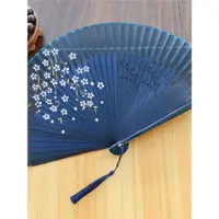 在飛比找ETMall東森購物網優惠-日式折扇中國風扇子絲綢絹扇香扇和風古風漢服隨身折疊扇女式舞蹈