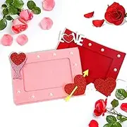 Couple Photo Frames, Valentine's Day Photo Frames - Heart Felt Photo Frames - Cute Photo Frames - Festive Wall Decoration for Honeymoon Moments, Marriage Proposal