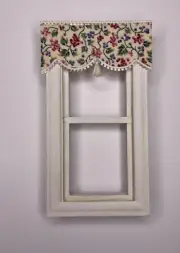 Dollhouse Curtains - Shade - Grapes and Leaves