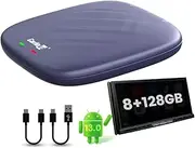 CarlinKit Wireless CarPlay/Wireless Android Auto AIbox-Plus, RAM 8G+ROM 128G, Autonomous System Android 13.0 Can Watch Videos, Support Youtube, Netflix, Disney+ etc.