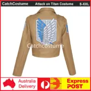 Attack on Titan Shingeki no Kyojin Legion Scouting Cosplay Costume Coat Jacket
