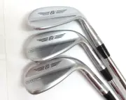 Titleist Vokey SM10 Tour Chrome 2024 Wedge set 50/12 F, 54/14 F & 58/14 K
