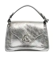 leather bag One size silver