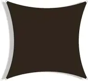 TALENSWEET Rectangle 16'x20' Brown Sun Shade Sail UV Block Awning Cover for Pati