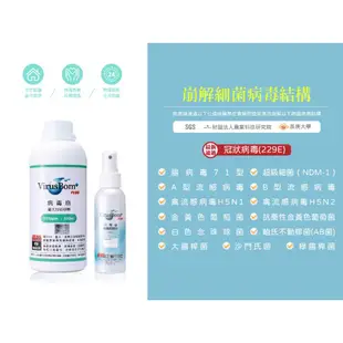 病毒崩 VirusBom 台大病毒崩 100ppm 補充瓶 500ml 噴劑補充 0052