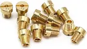 GZKJP Racing 10/12Pcs Motorcycle Carburetor Main Jet Set for PHBG AD/DS Racing Carb for Dellorto1486 Idle Pilot Jet from Size #30-#135