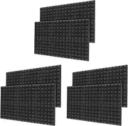 Mellisso 36Pcs 30X30X5CM Sound Insulation Insulation Foam for Recording Studio Piano Room Sound Insulation Foam