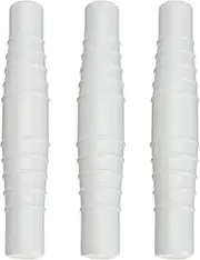 Nayciiy Pool Hose Connector Coupling for 1-1/4" & 1-1/2" Swimming Pool Hose Adapter (3 Pack, White, Plastic)