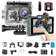 Action Camera 5K30FPS, 48MP Ultra HD Underwater Camera EIS WiFi Remote Contro...