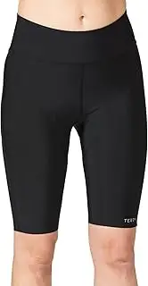 [TERRY] Women's Chill 9 Inch Padded Compression Cycling Short - Seamless Leg Bands