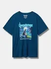 Torrid Goosebumps Shirt Teal Halloween NWT New 3X