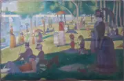 Tapestry Wall Hanging G. Seurat-A Sunday Afternoon in Paris Style