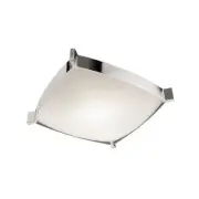 Jesco Lighting CTC604M Linea 4 Light 15.75 inch Chrome Flush Mount Ceiling Light