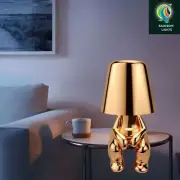 LED Desk Lamp in Nordic Style, designed as a Thinker, with 3 dimmable lights