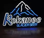 20"x14" Kokanee Glacier Beer Mountain Neon Sign Lamp Light Display Decor Bar QL
