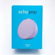 New 2023 Amazon Echo Pop Full Sound Compact Smart Speaker Alexa Lavender Bloom