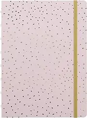 Filofax Confetti A5 Refillable Notebook, Rose
