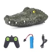 Remote Control Alligator Head Boat for Kids and Adults for Pools, Water Parks, Lakes and More Chris As shown