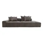 [James Lane] Riley Muse Mink Modular Sofa - 1x Arm, 1x Armless, 1x Right Terminal