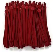 Small Elastic Rope 50/100Pcs Flat Mask Elastic Band Rubber Rope Ear Hanging Rope Adjustable DIY Soft Multicolor Elastic Sewing Craft Accessories Elastic Rope for Fitness (Color : Red, Size : 50pcs)