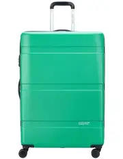 [Delsey] Now Hardside Val Tr 4Dr 76 Suitcase in Green B0376282103
