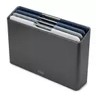 Joseph Joseph Folio Regular Chopping Board 4 Piece Set Graphite 60186