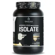 SASCHA FITNESS Hydrolyzed Whey Protein Isolate100% Grass-Fed 2.11 Pounds Cara...