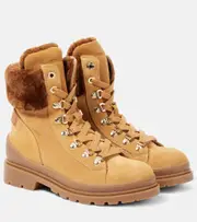 [Bogner] Bogner St. Moritz suede ankle boots AU 9 beige