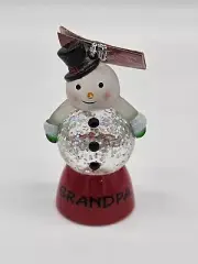 CUTE Kohl's Brand little snow globe gift for Grandpa! Multicolor Lights