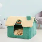 Cat Bed Snooze Kennel Cat Hideaway Cozy Calming Puppy Cave Dog Cats Puppy