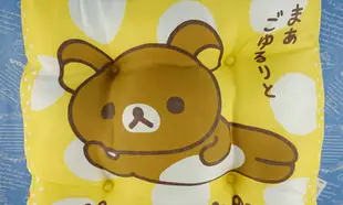 【震撼精品百貨】Rilakkuma San-X 拉拉熊懶懶熊 抱枕 黃點點坐墊 震撼日式精品百貨