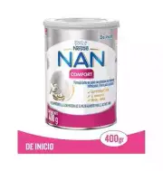 Nestle – Leche De Fórmula En Polvo Nan Comfort En Lata De 400g