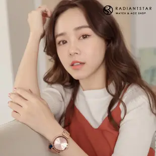 韓國GUOU蘇美女神花玻璃切面金屬鍊帶手錶WGU6604璀璨之星