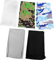 [WESIEVYA] 5pairs Elbow Guard Arm Sleeves Uv Protection Arm Sunscreen Sleeves Tinted Sunscreen