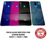 OEM XIAOMI REDMI NOTE 7/ 7 PRO REAR HOUSING BACK GLASS BATTERY COVER REPLACEMENT