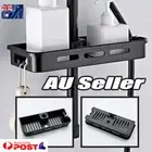 Bathroom Shelf Hanging Pole Caddy Tidy Tray Shower Organizer Holder Storage RaZV