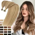 200G Thick Russian Nano Ring Micro Bead Tip Human Remy Hair Extensions NANO LOOP