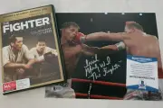 MICKY WARD WORLD CHAMPION THE FIGHTER 8x10 inch SIGNED PHOTO BAS COA + FREE DVD