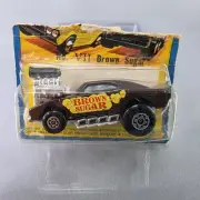 Matchbox Superfast No. VII Brown Sugar Vintage 1:64 Diecast Lesney 1972 CUT CARD