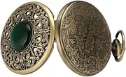 [SAFIGLE] 1Pc Retro Hanging Pocket Watch Exquisite Clamshell Design Durable Clothing Accessory for Stylish Men and Women Unique Decorative for Everyday Use